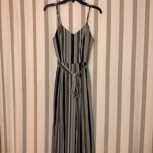 Stripped Jumpsuit